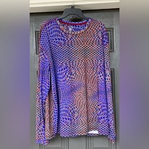 Reel Legends Graphic Men’s Long Sleeve Shirt. UPF 40 sun protection. Size XL